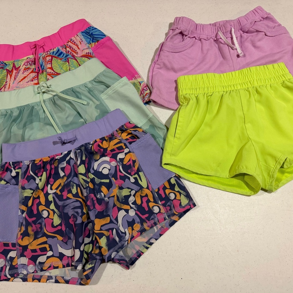 Colorful Girls Shorts Collection